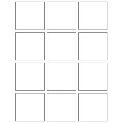 LABEL SHEETS FOR QUADRA W/BUTTONS