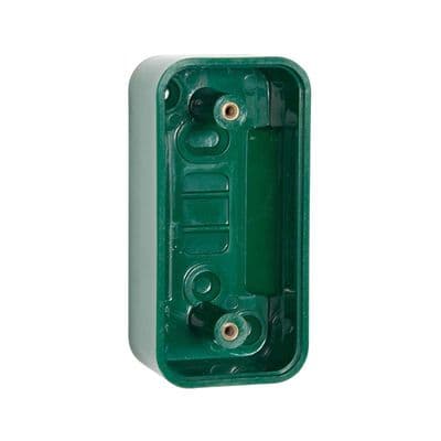 RGL architrave narrow green plastic back box
