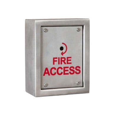 RGL - FMS-SURF stainless steel firemans switch in a surface housing