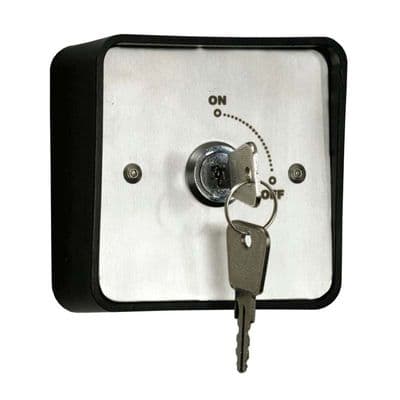 RGL Momentary keyswitch in stainless steel