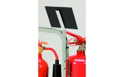 SHS3 -SIGN BRACKET FOR FIRE EXTINGUISHER TUBULAR STAND