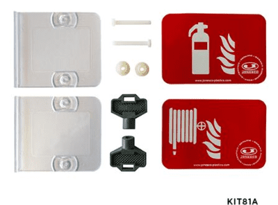 SPARE GLASS & KEYS FOR HS90K - PACK OF 2