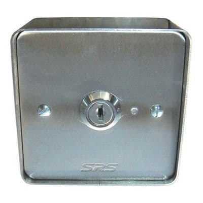 SRS 88201S | Surface Key Switch Stainles Steel Key Alike