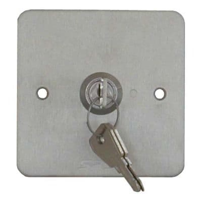 SRS Flush Stainless Steel Key Switch (Keyed Differ)