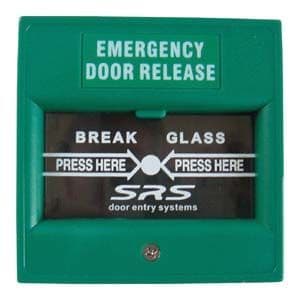 SRS Green Emergency Break Glass Unit (1 Pole)