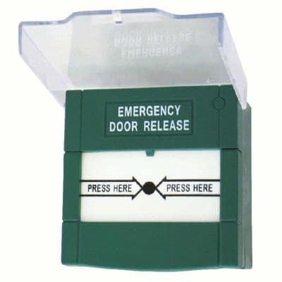 SRS Green Resettable Emergency Break Glass Unit (2 Pole)
