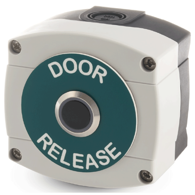 Touch-Free EXIT Button in Waterproof Housing with Adjustable Timer