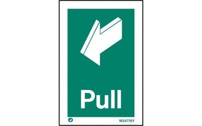 W4776Y - PULL SIGN