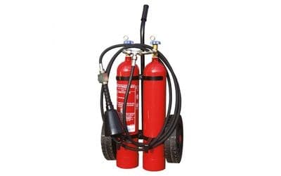 WHEELED 10KG CO2 FIRE EXTINGUISHER