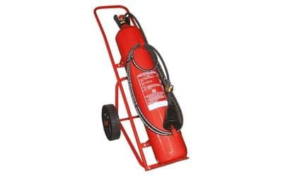 WHEELED 30KG CO2 FIRE EXTINGUISHER