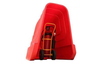 WHEELED EXTINGUISHER SHELTER