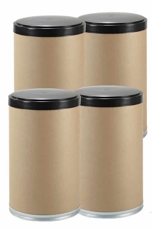 53 Litre Slip Lid Fibre Drum - Pack of 4 Drums