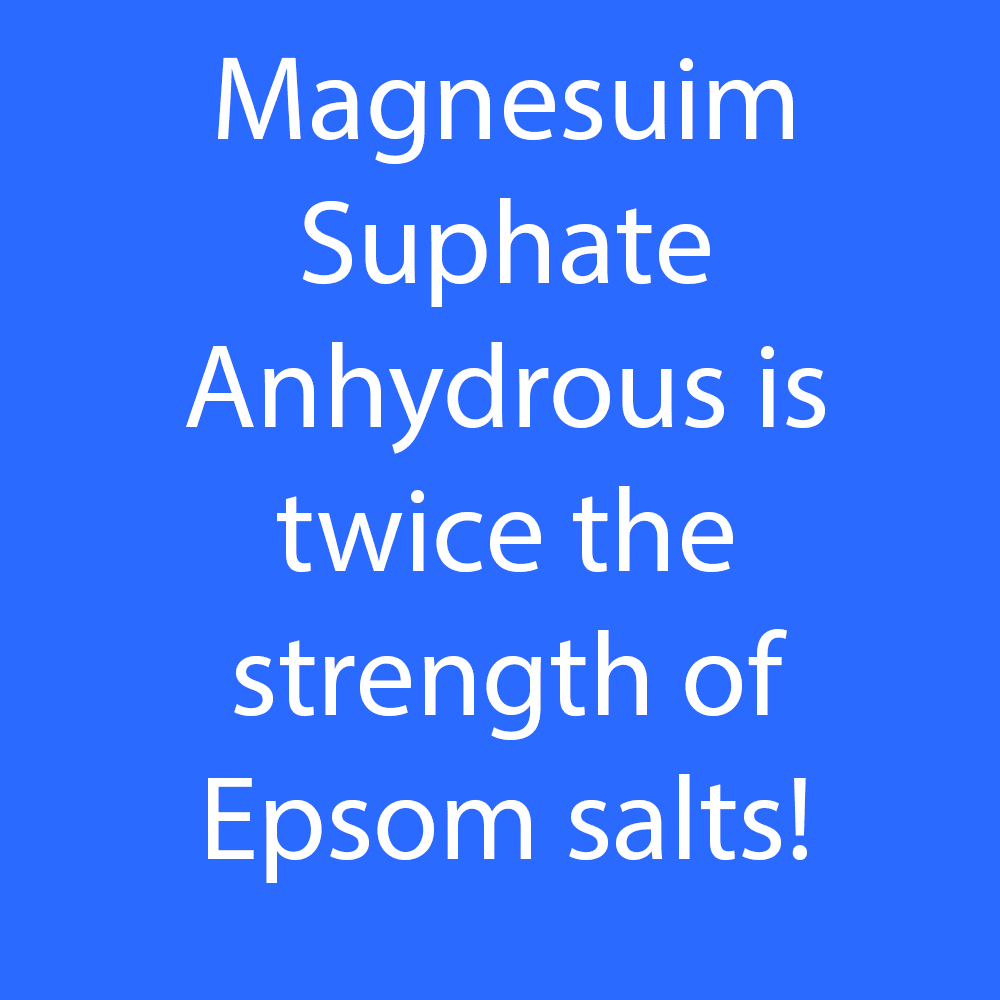 Magnesium Sulphate Anhydrous Soluble Kieserite