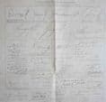 Antique Georgian Autograph Collector Josiah French Signed Royal House Brunswick