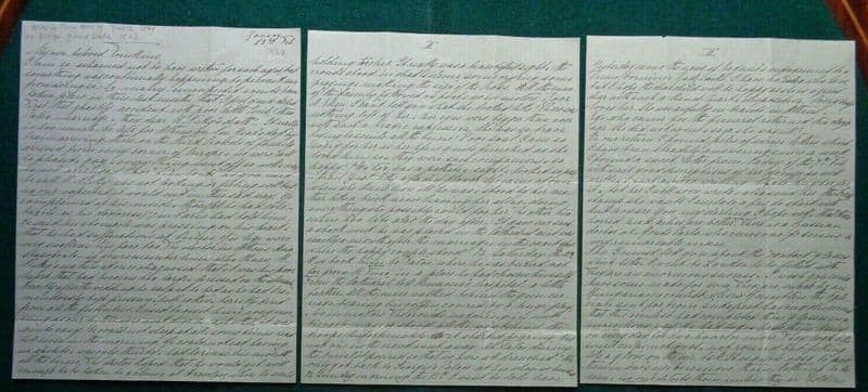Antique Signed Letter Grand Duchess George Romanov Imperial Russia Death 1938