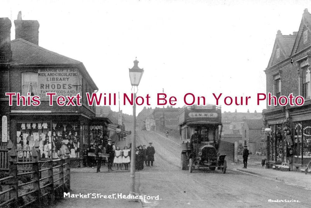 ST 1684 Market Street Hednesford Staffordshire