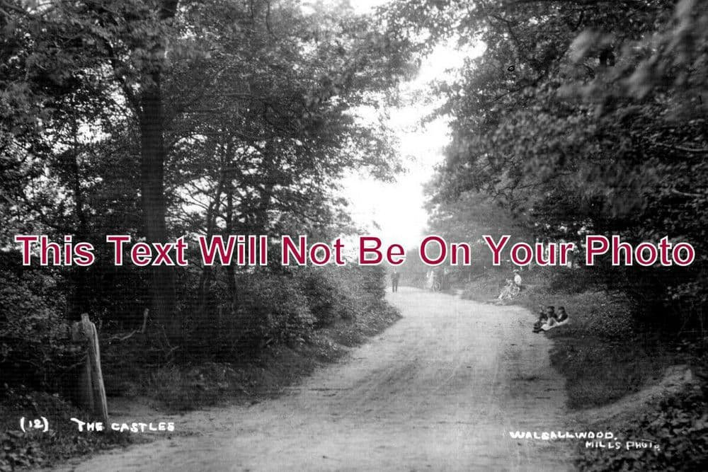 ST 934 The Castles Walsall Wood Staffordshire