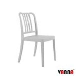 Vanna Rock Side Chair - Warm Grey