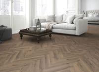 Mocha Oak Herringbone Core