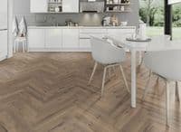 Mocha Oak Herringbone Core