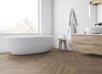 Mocha Oak Herringbone Core