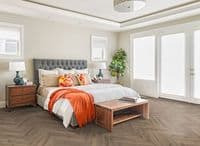 Mocha Oak Herringbone Core