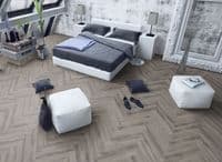 Rustic Grey Oak Herringbone Core