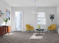 Rustic Grey Oak Herringbone Core