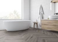 Rustic Grey Oak Herringbone Core
