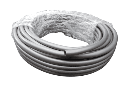 16mm I.D. Plastic Silver Grey Tubing For Mechanical Organ Building