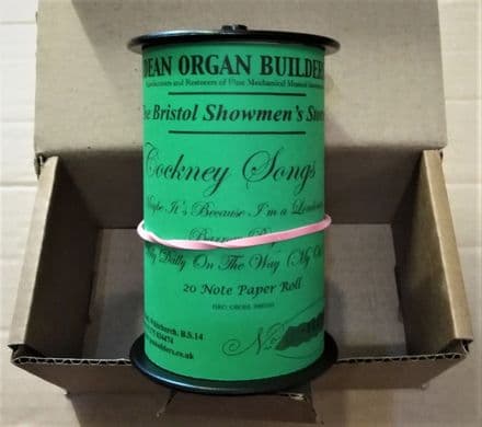 20 Note Music Roll, Cockney Songs