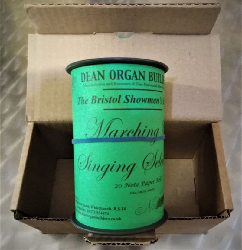 Dean Organ Builders - Music rolls, Music Books and Midi Music for Busker Organs and Street Organs