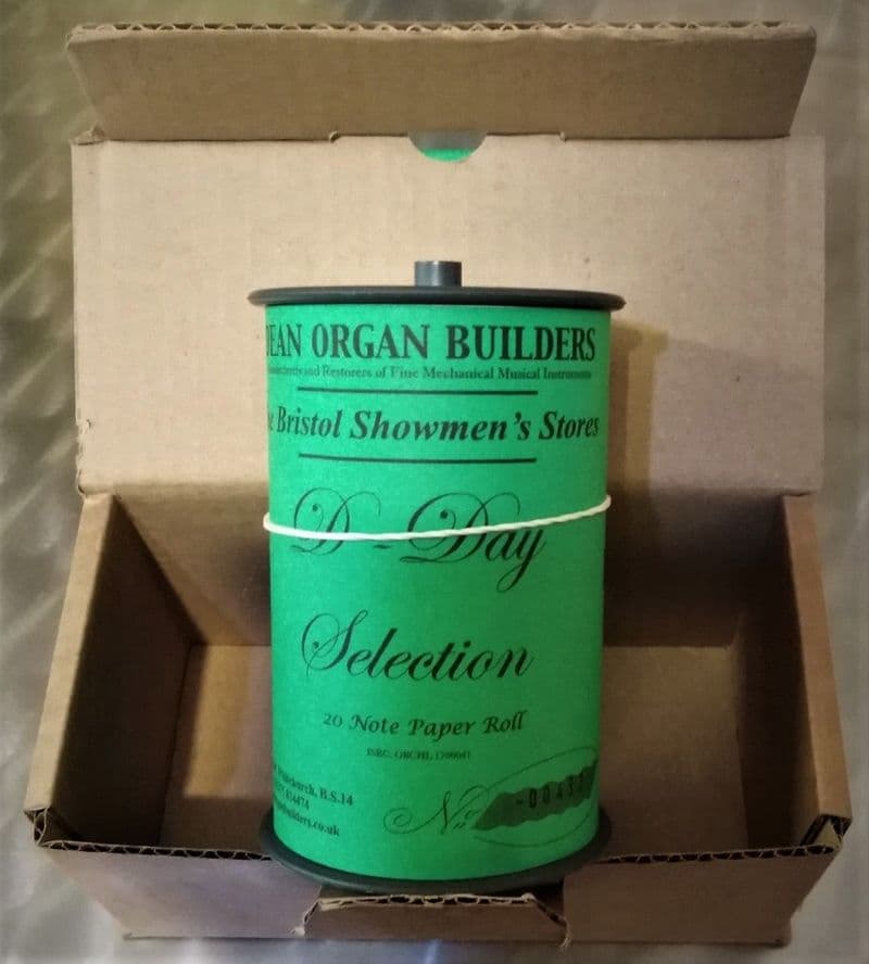 Dean Organ Builders - Music rolls, Music Books and Midi Music for Busker Organs and Street Organs