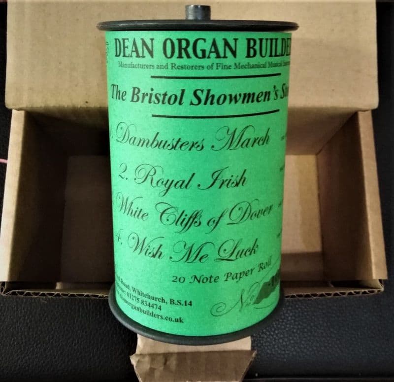Dean Organ Builders - Music rolls, Music Books and Midi Music for Busker Organs and Street Organs