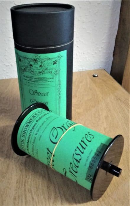 20 Note Music Roll, Street Organ Treasures