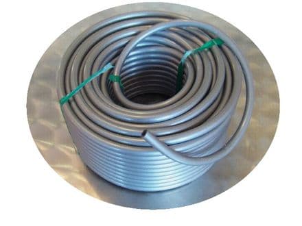 5mm I.D. Plastic Silver Grey Tubing For Mechanical Organ Building