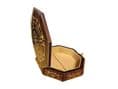 Walnut Scroll Musical Jewellery Box and Other Musical Jewellery Boxes, available from The Music Box Shop, England.