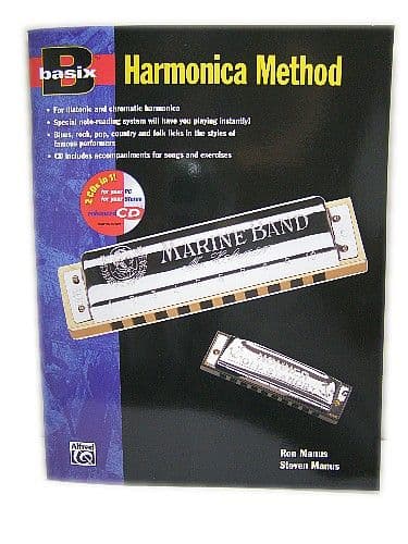 Basix Harmonica Method Book & CD 115924N