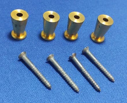 Brass Antique Finish Music Box Feet