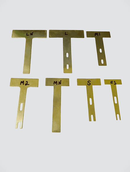 Brass Freins For Mechanical Organ Building