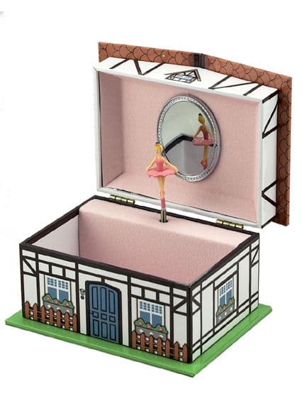 GIRLS JEWELLERY BOXES, CHILDREN'S MUSIC BOXES,Fairies Music Box CB22017