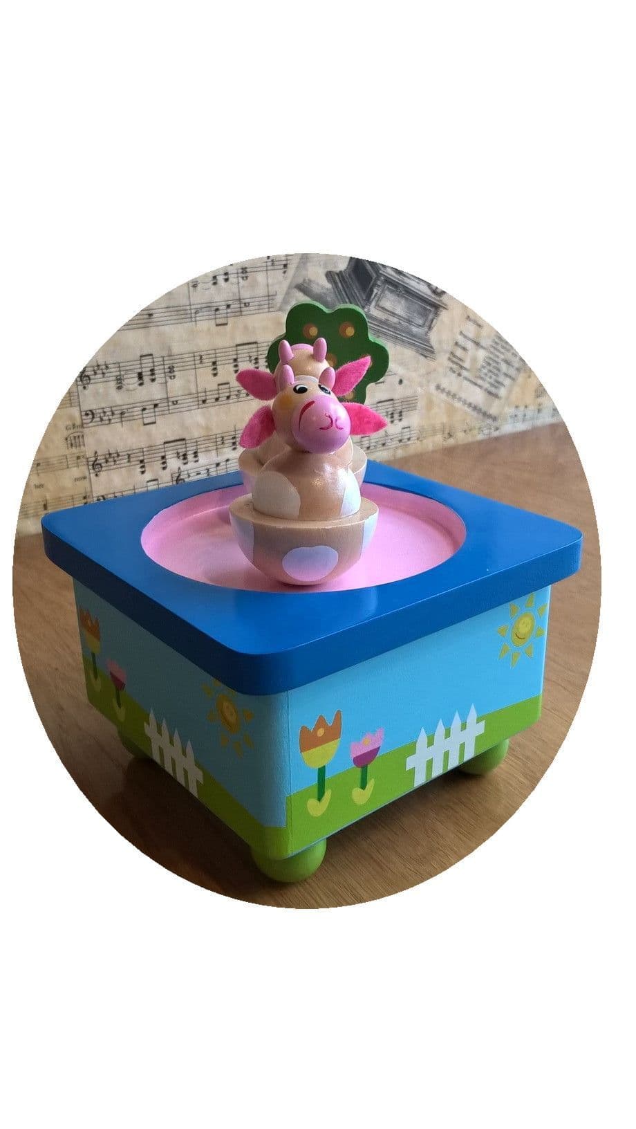 Dancing figurine music boxes from The Music Box Shop