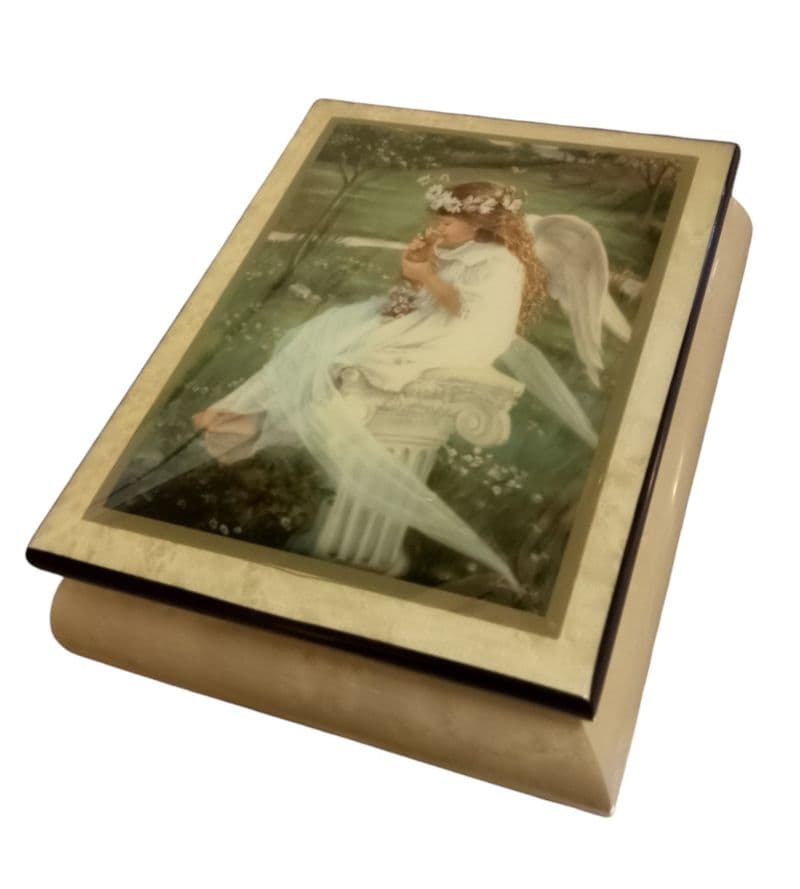 Ercolano Musical Jewellery Box - Kitten Kisses