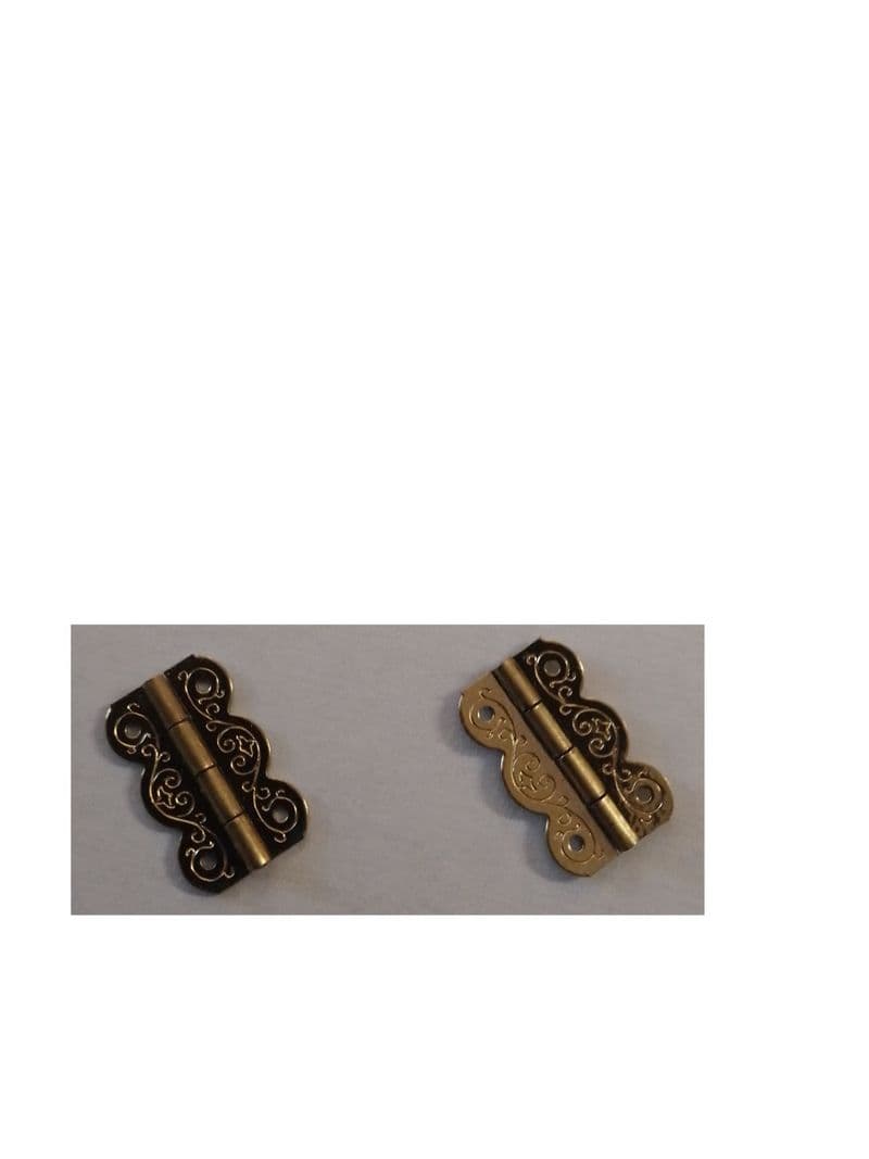 Fancy Brass Hinges 12050