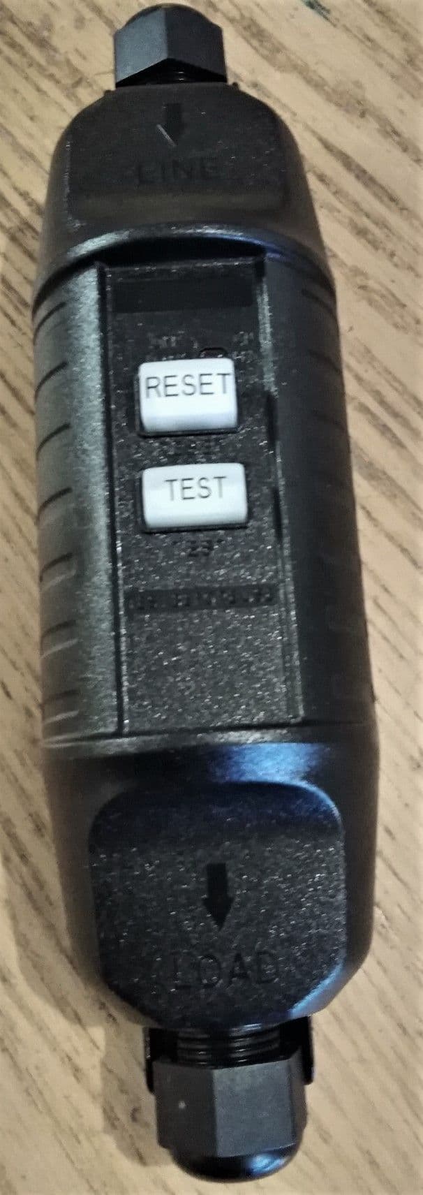 Replacement in - line RCD ( Re - wireable ) From Dean Organ Builders And The Music Box Shop