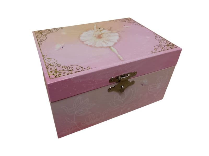 GIRLS JEWELLERY BOXES, CHILDREN'S MUSIC BOXES,Fairies Music Box CB22017