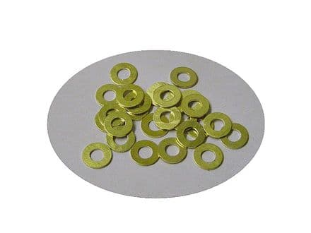 M3 Brass Full Washers 0756