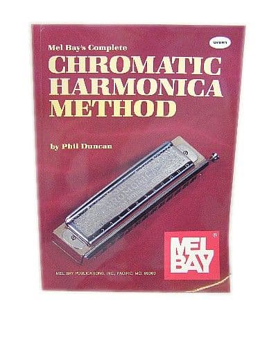 Mel Bay's Complete Chromatic Harmonica Method Book 103544A