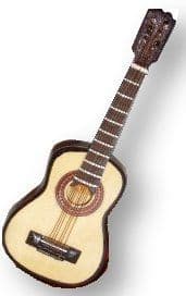 Miniature Musical Acoustic Guitar 16093
