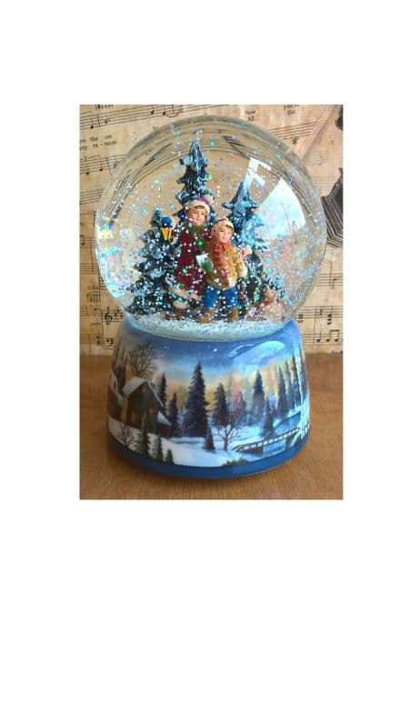 Musical Children in Forest Waterglobe 55122